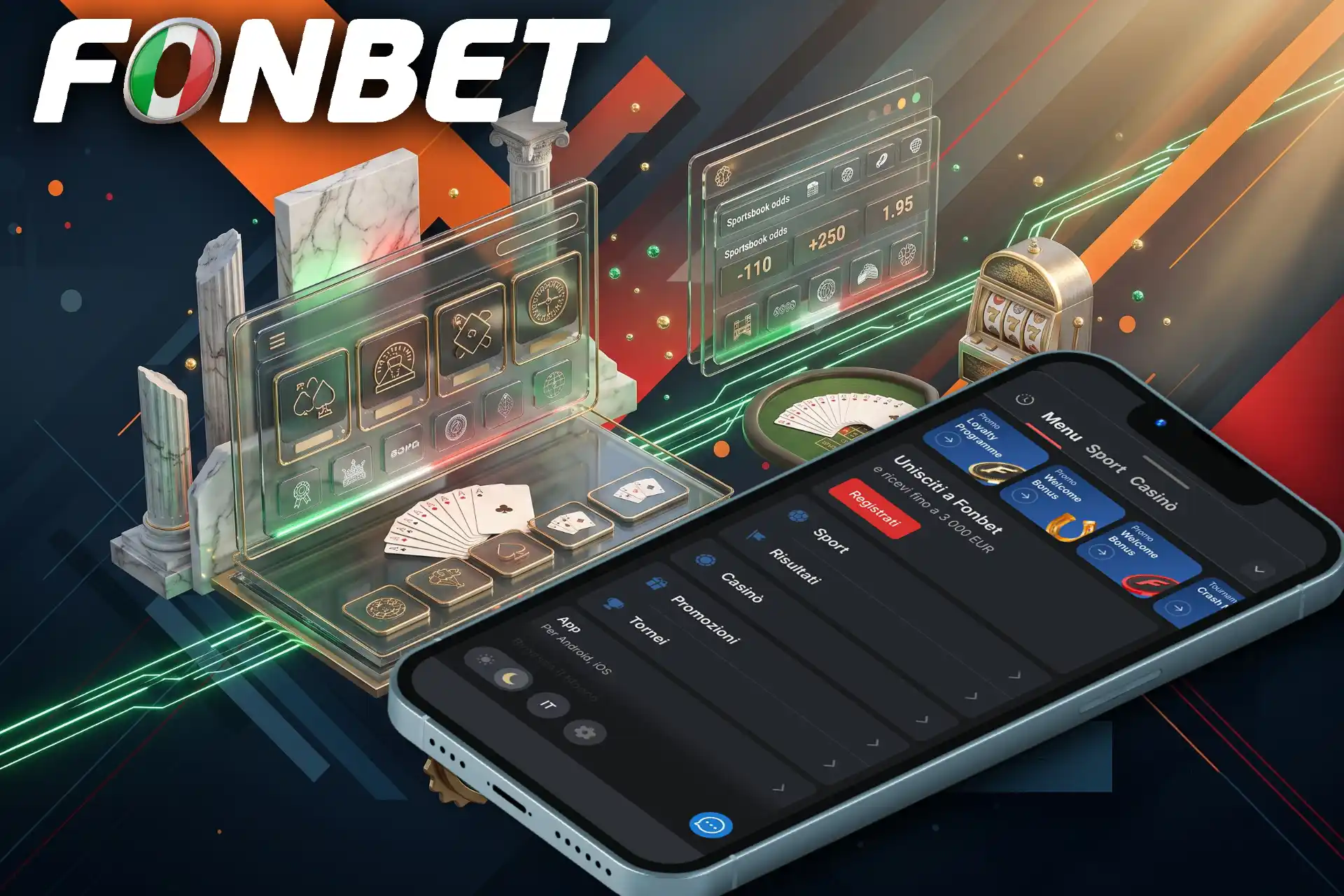 Piattaforma online con casino, scommesse sportive e metodi di pagamento locali.